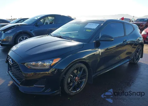 2020 Hyundai Veloster Turbo R-Spec from USA, damaged, VIN KMHTH6AB2LU030246